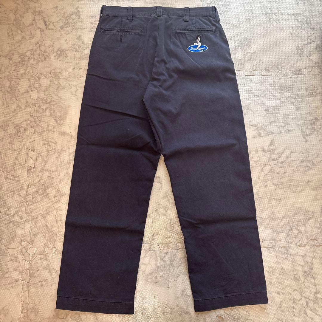 Supreme pin up chino pant チノパン ネイビー 30