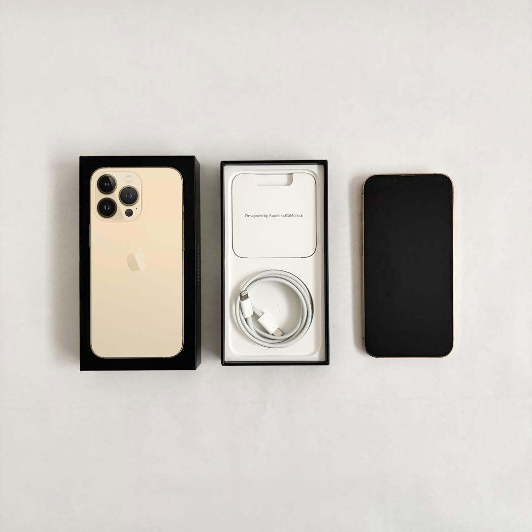 Apple iPhone 13 Pro ゴールド 128GB バッテリー74％