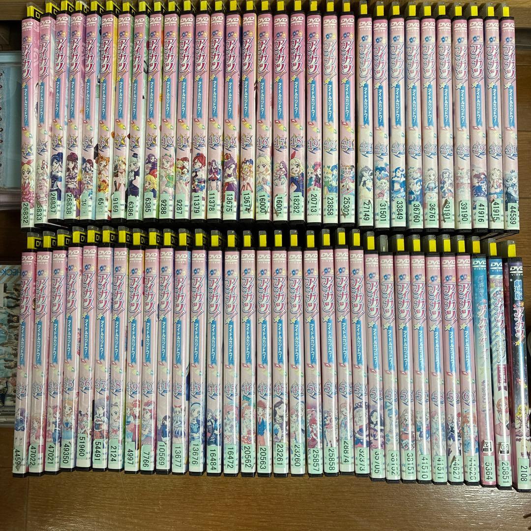 アイカツ！ DVD 全60巻＋映画3枚セット