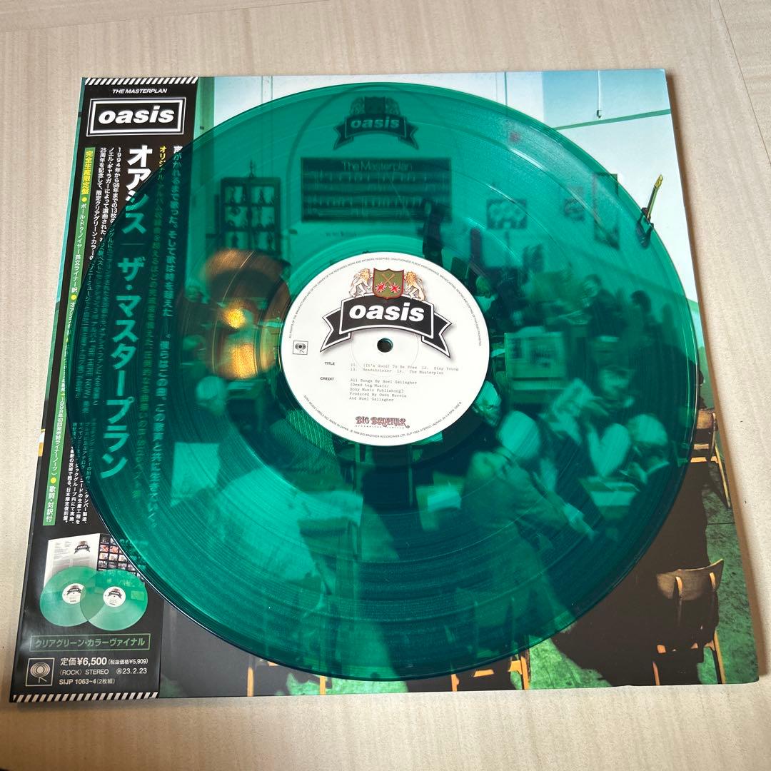 Oasis ザ・マスタープラン クリアグリーン　25周年限定
