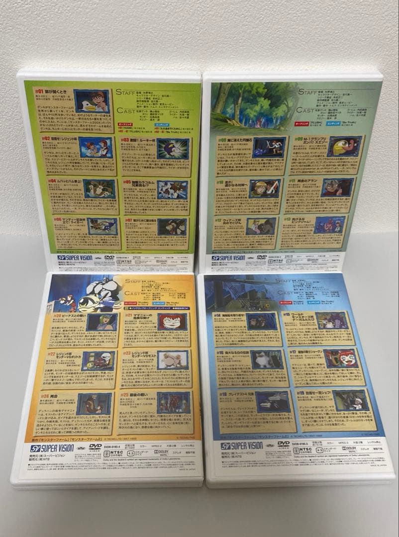 アニメDVD　モンスターファーム-伝説への道- BOX