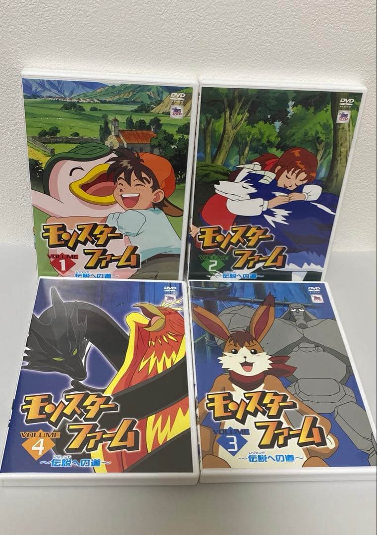 アニメDVD　モンスターファーム-伝説への道- BOX