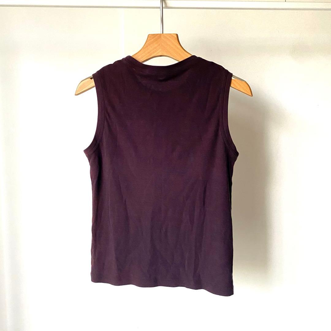 【もんじろうです】エルメス　ノースリーブトップス　36 マルジェラ期