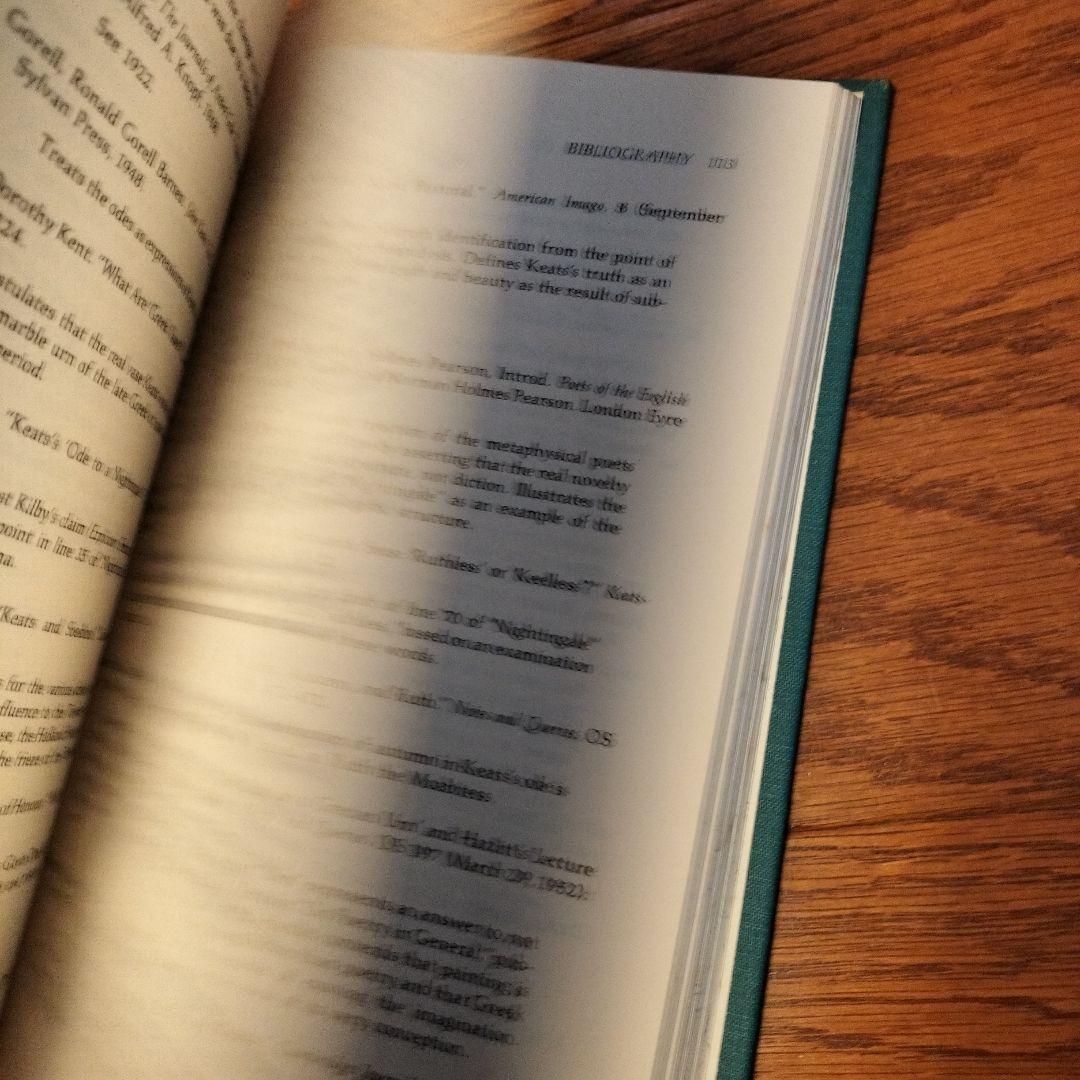 洋書 KEATS'S MAJOR ODES: Jack Wright Rhodes