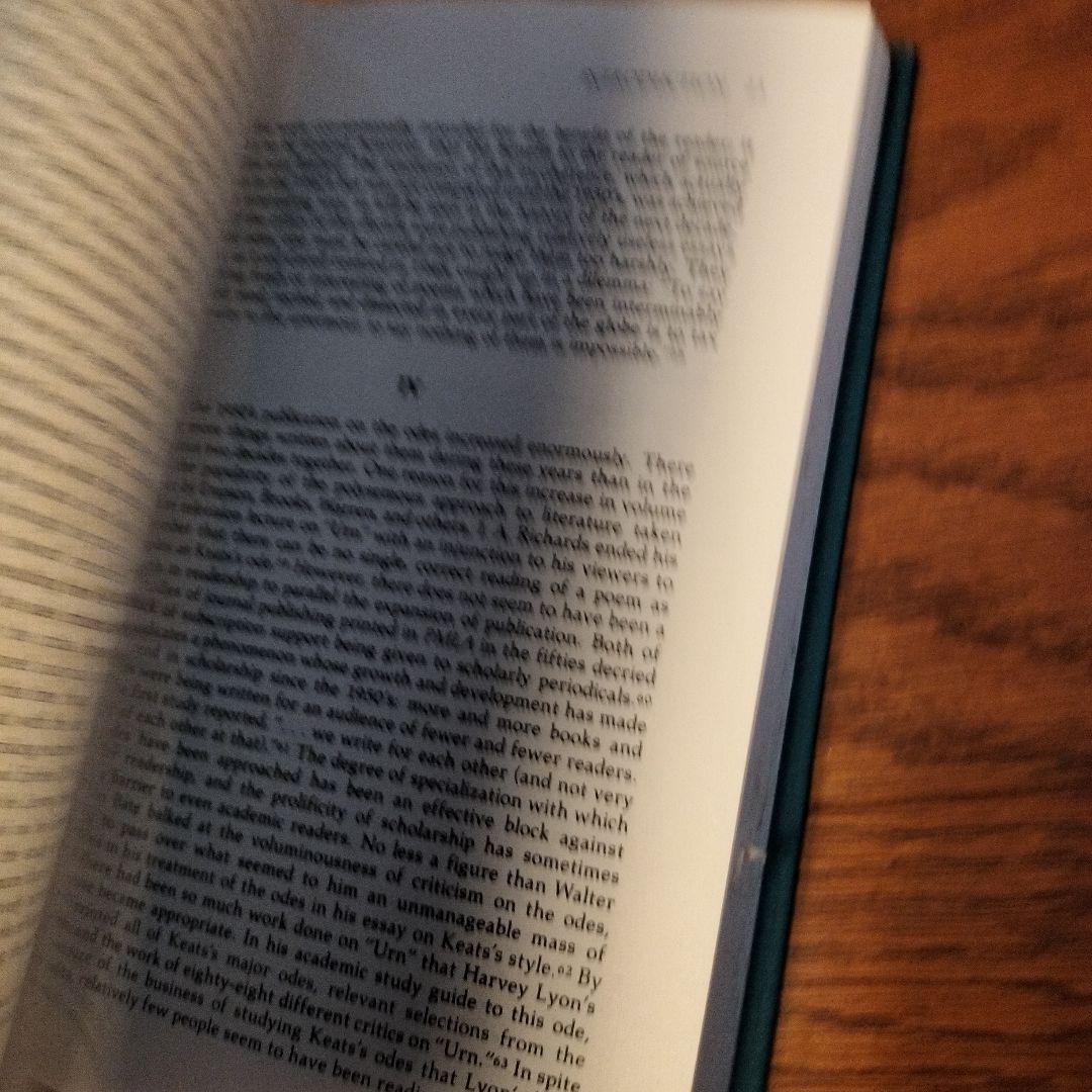 洋書 KEATS'S MAJOR ODES: Jack Wright Rhodes