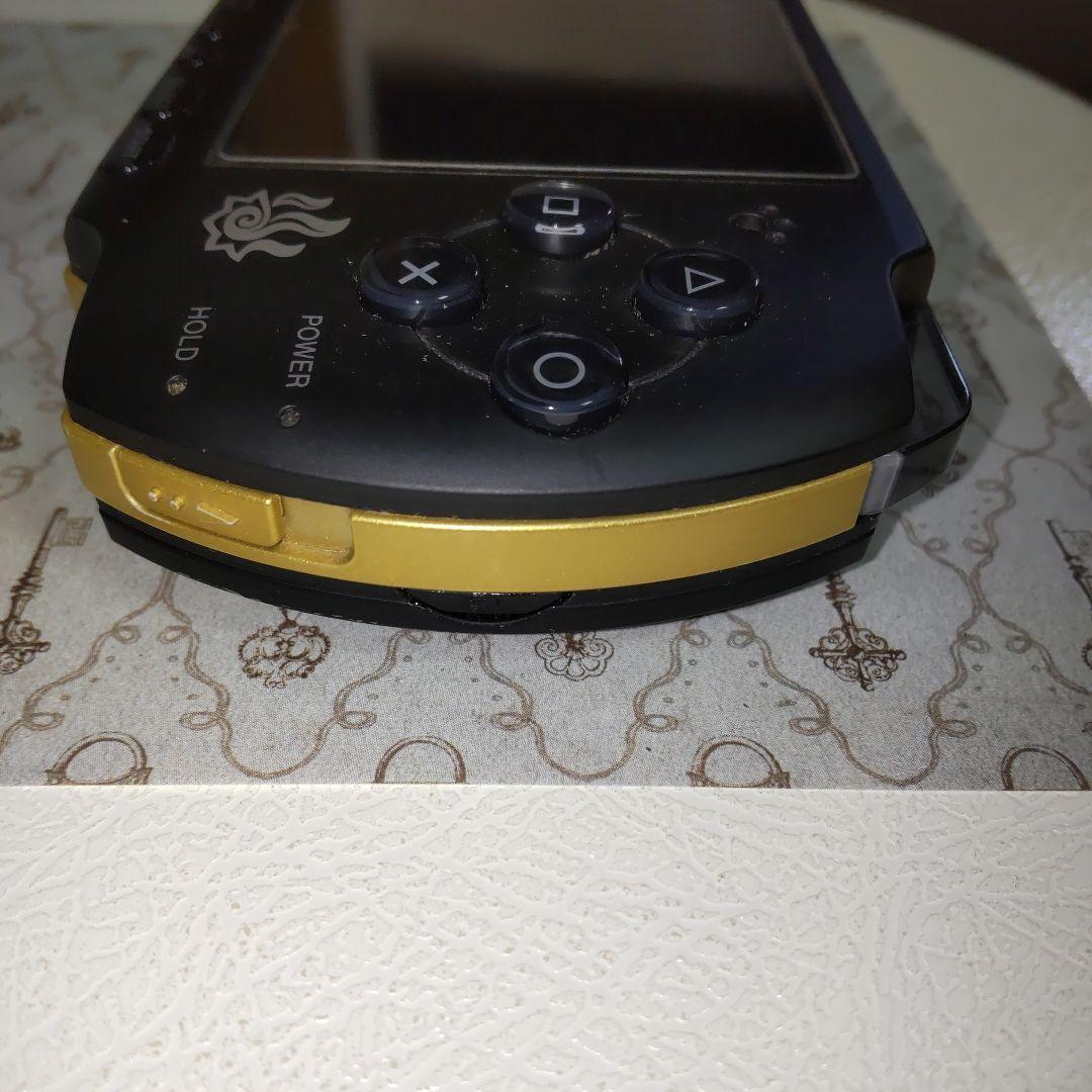 ジャンク扱い SONY PSP 特別版 モンスターハンター デザイン本体