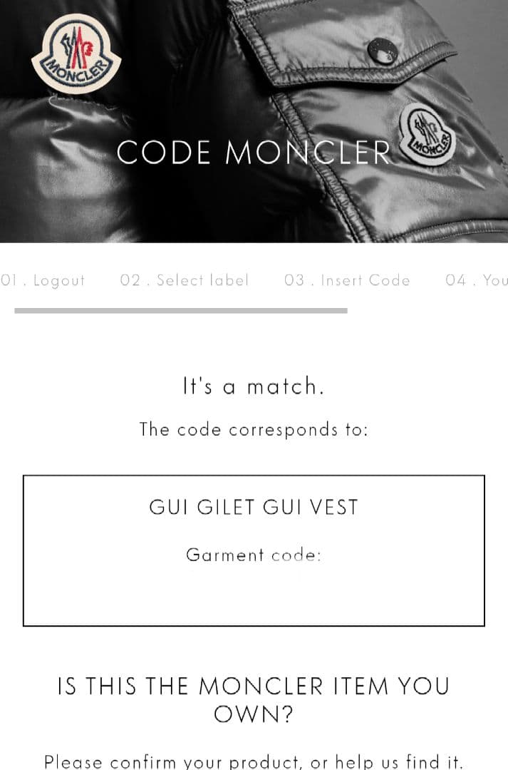 MONCLER 付属品有り！真っ白で可愛い！レア色！モンクレール　ダウン ベスト