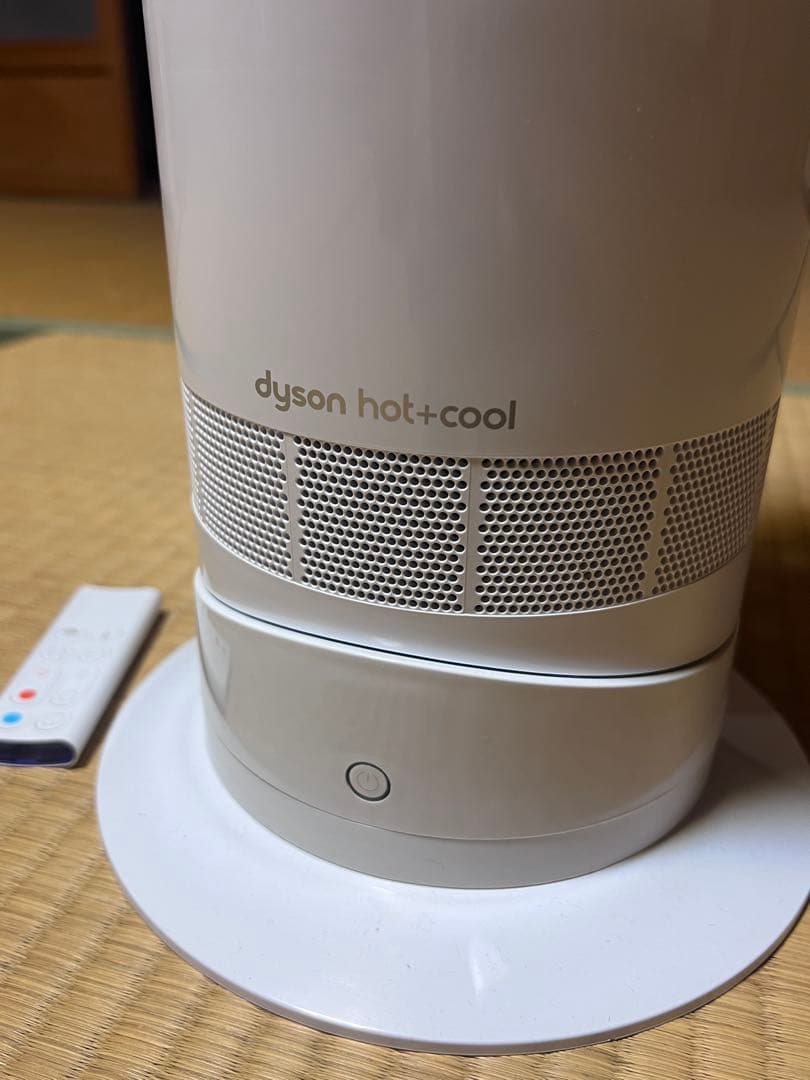 【美品】Dyson hot +cool AM09 ホワイト リモコン付き