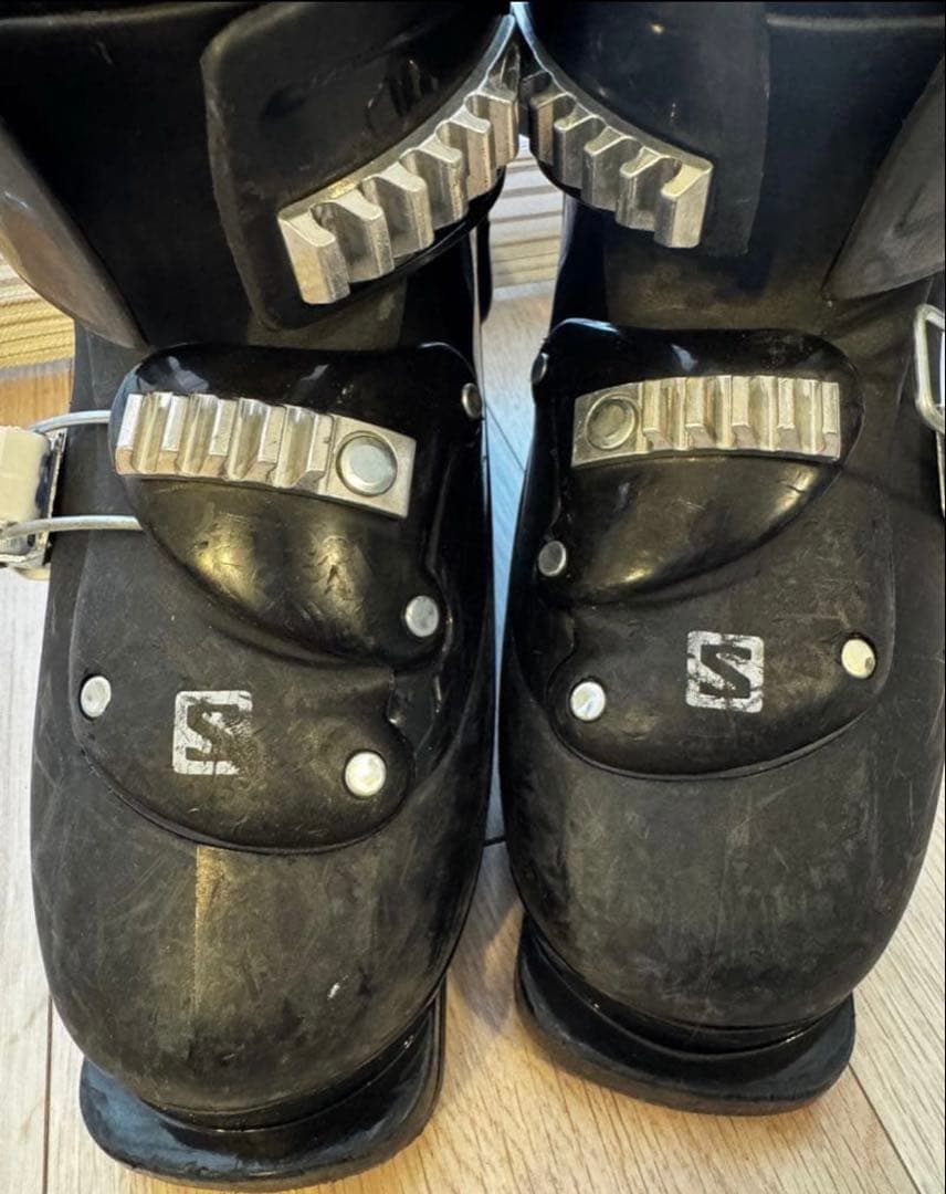 キッズ　スキー板　スキーブーツ　セット