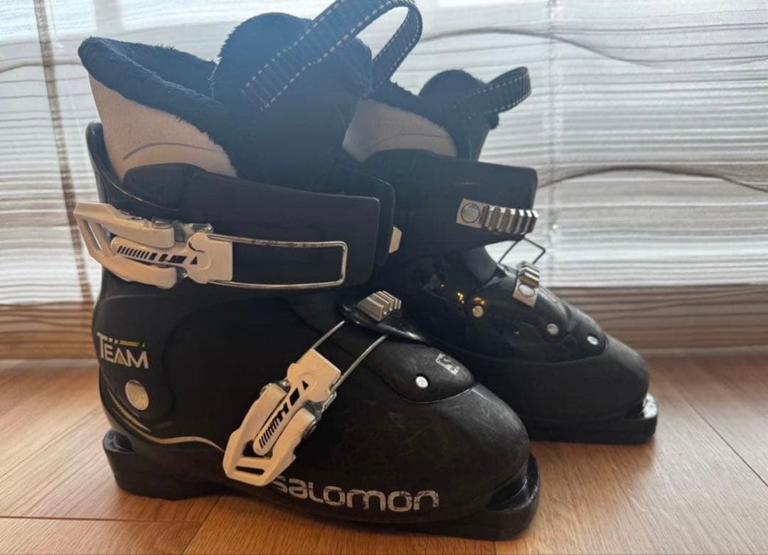 キッズ　スキー板　スキーブーツ　セット