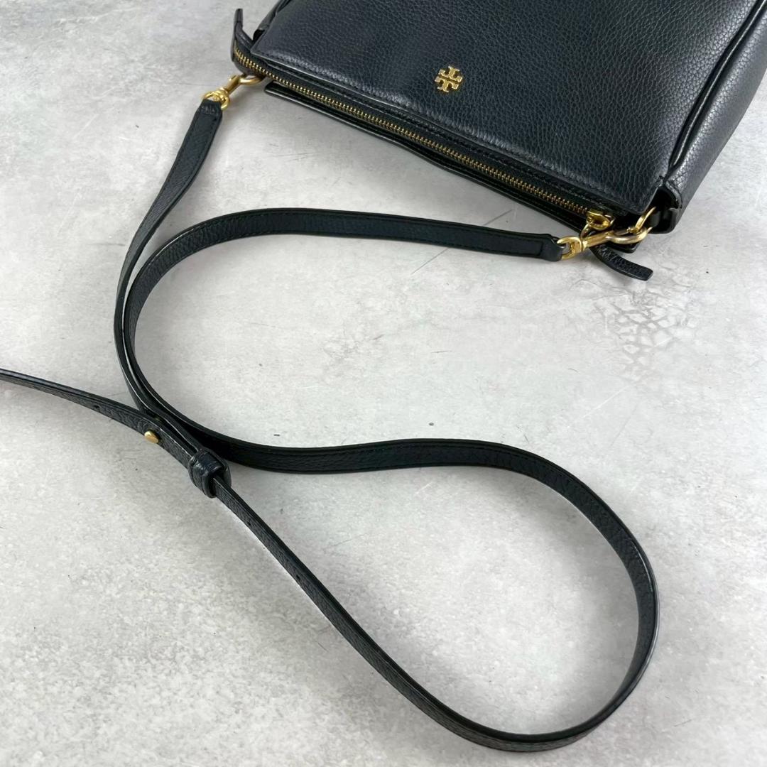 ⭐︎トリーバーチ TORY BURCH ショルダーバッグ 黒 レザー