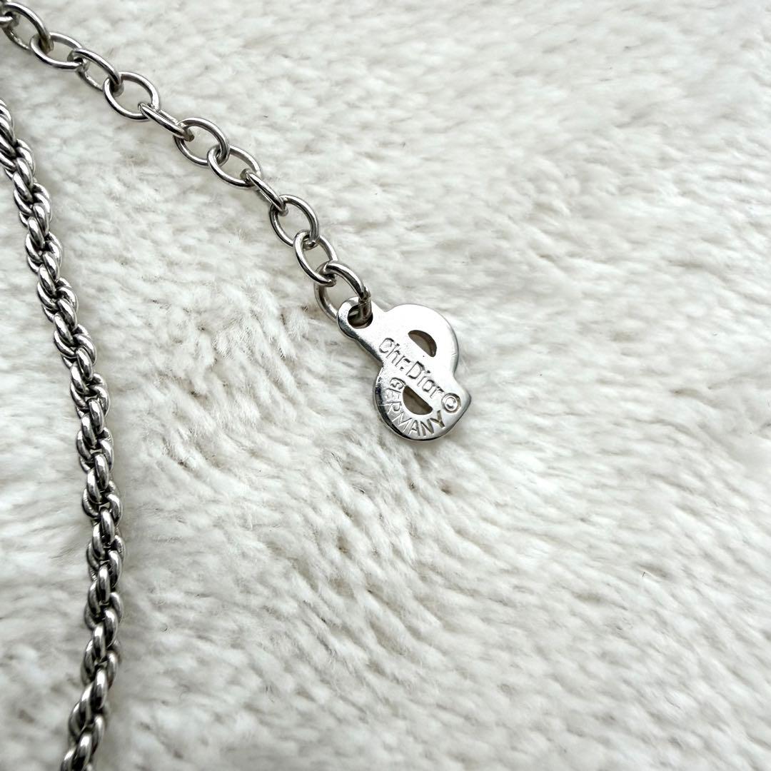 希少 クリスチャンディオール 月モチーフ ネックレス 大ぶり ヴィンテージ