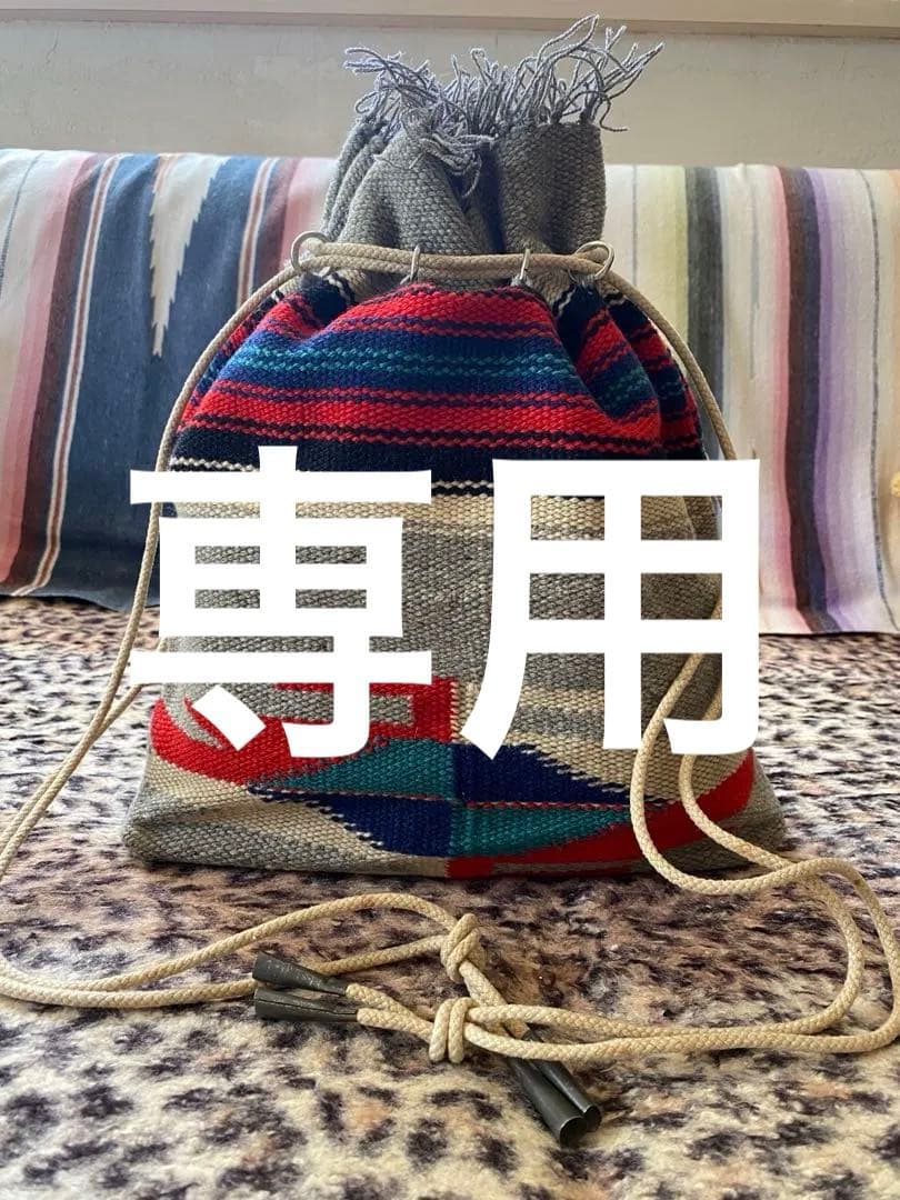 チマヨパース　チマヨ巾着　ビンテージ　1940 ナバホ　フレッドハービー