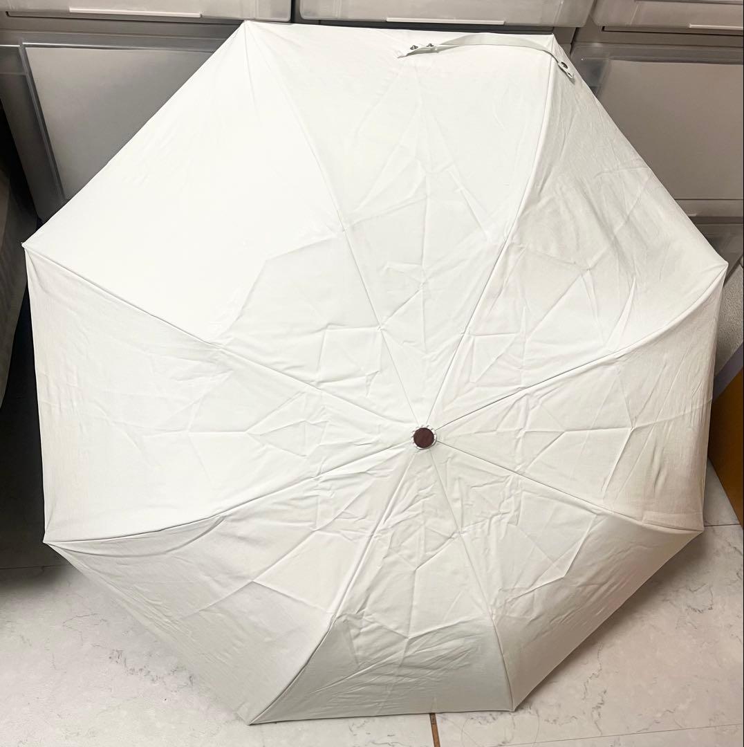 Waterfront 完売　COKAGE+日傘 折りたたみ傘　ホワイト