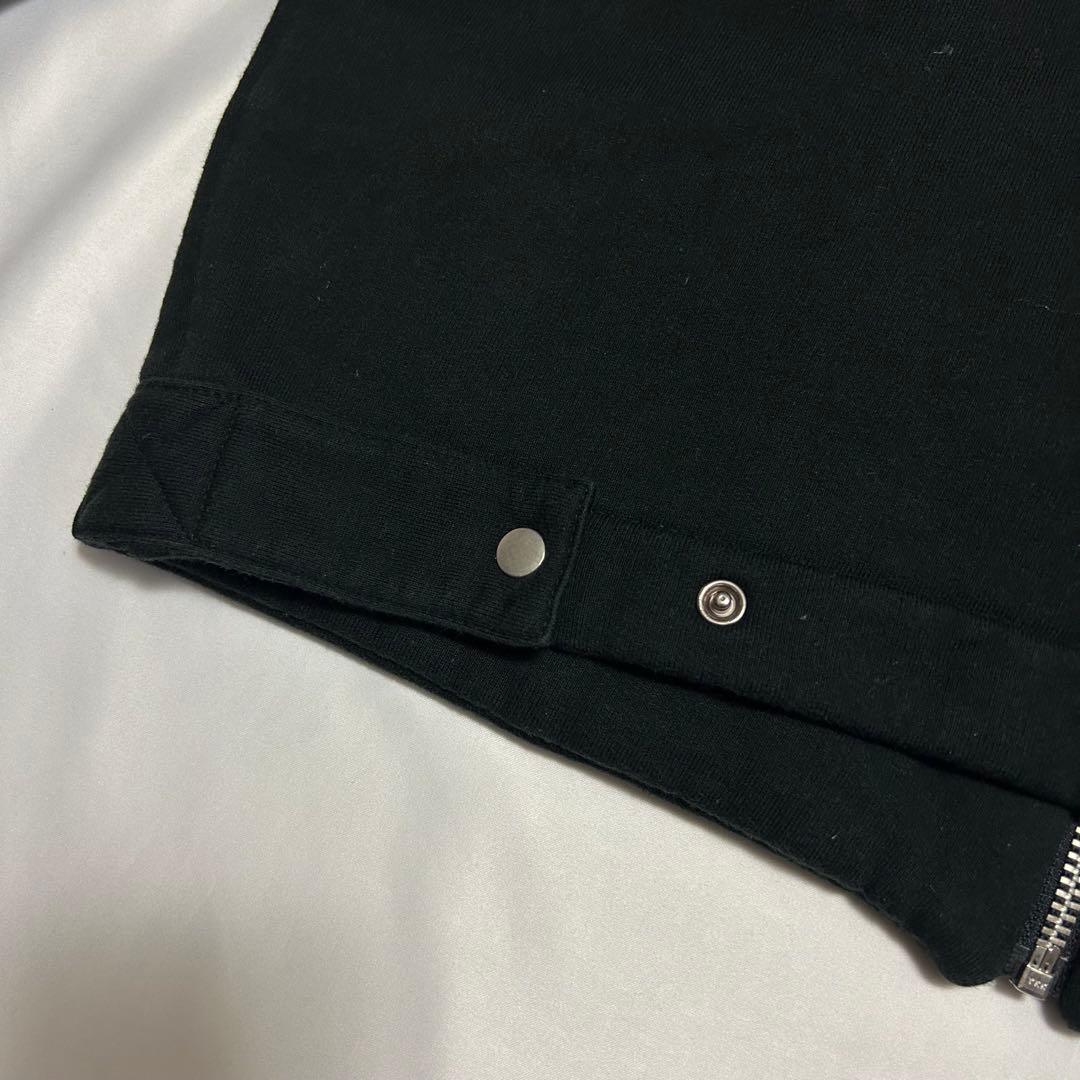 90s agnes b. ジップアップスウェットブルゾン カバーオール