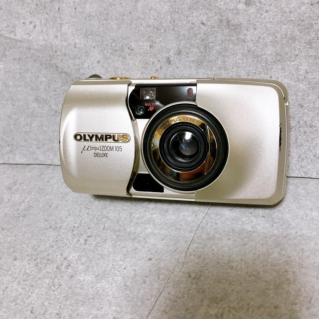 オリンパスμ ZOOM 105 DELUXE コンパクト フィルムカメラ 希少