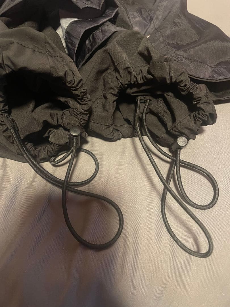 れ*お様 [GRANCY]ボタンレイヤードデザインナイロンパンツ