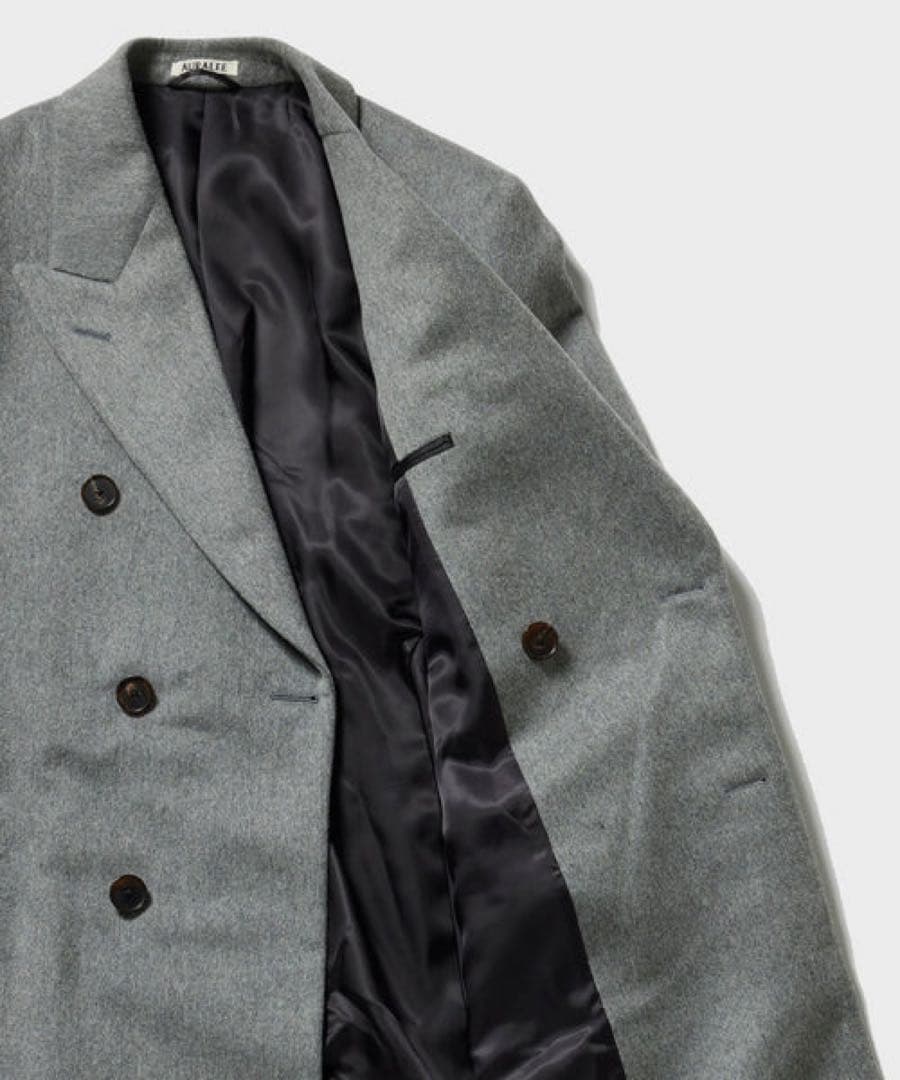 【新品】AURALEE カシミヤ モールスキン コート サイズ3