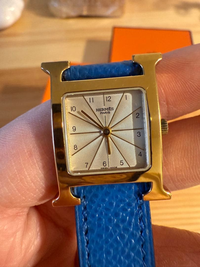 (5月限定値段)エルメスHウォッチ腕時計