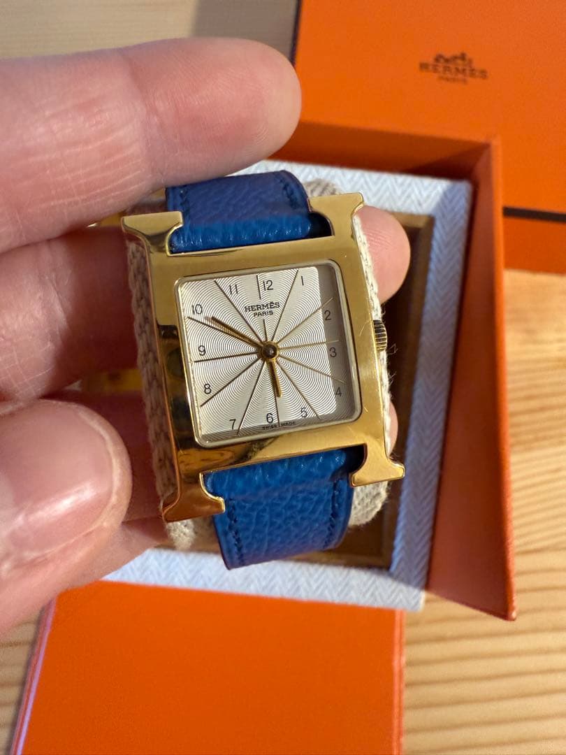 (5月限定値段)エルメスHウォッチ腕時計