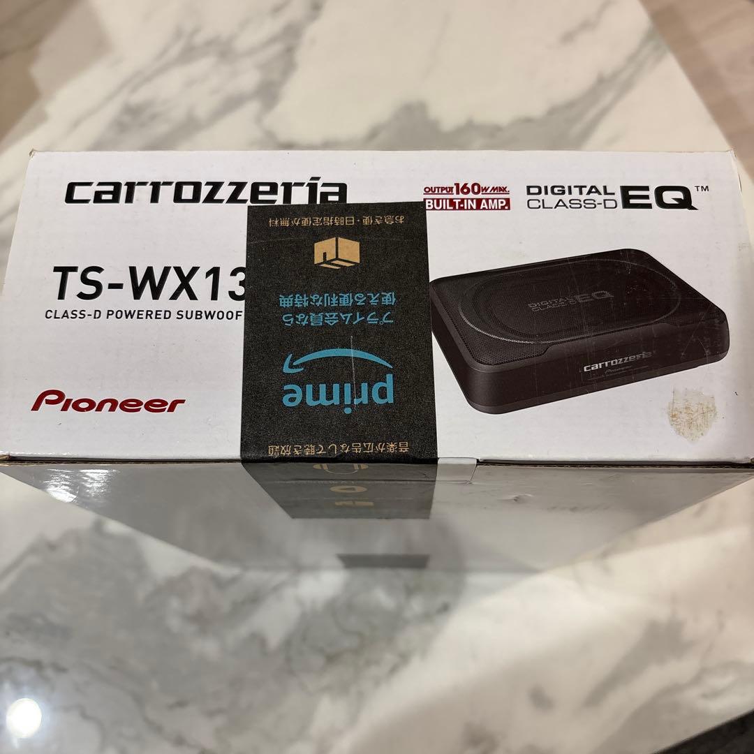 【新品未使用】サブウーファー（カロッツェリア）　TS-WX130DA