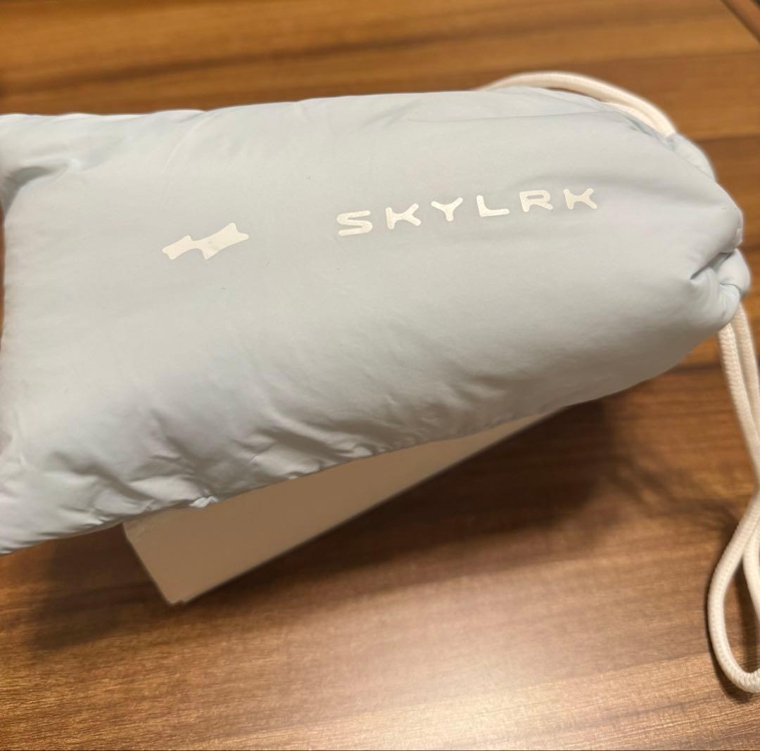 SKYLRK ホワイトフレーム スカイブルー