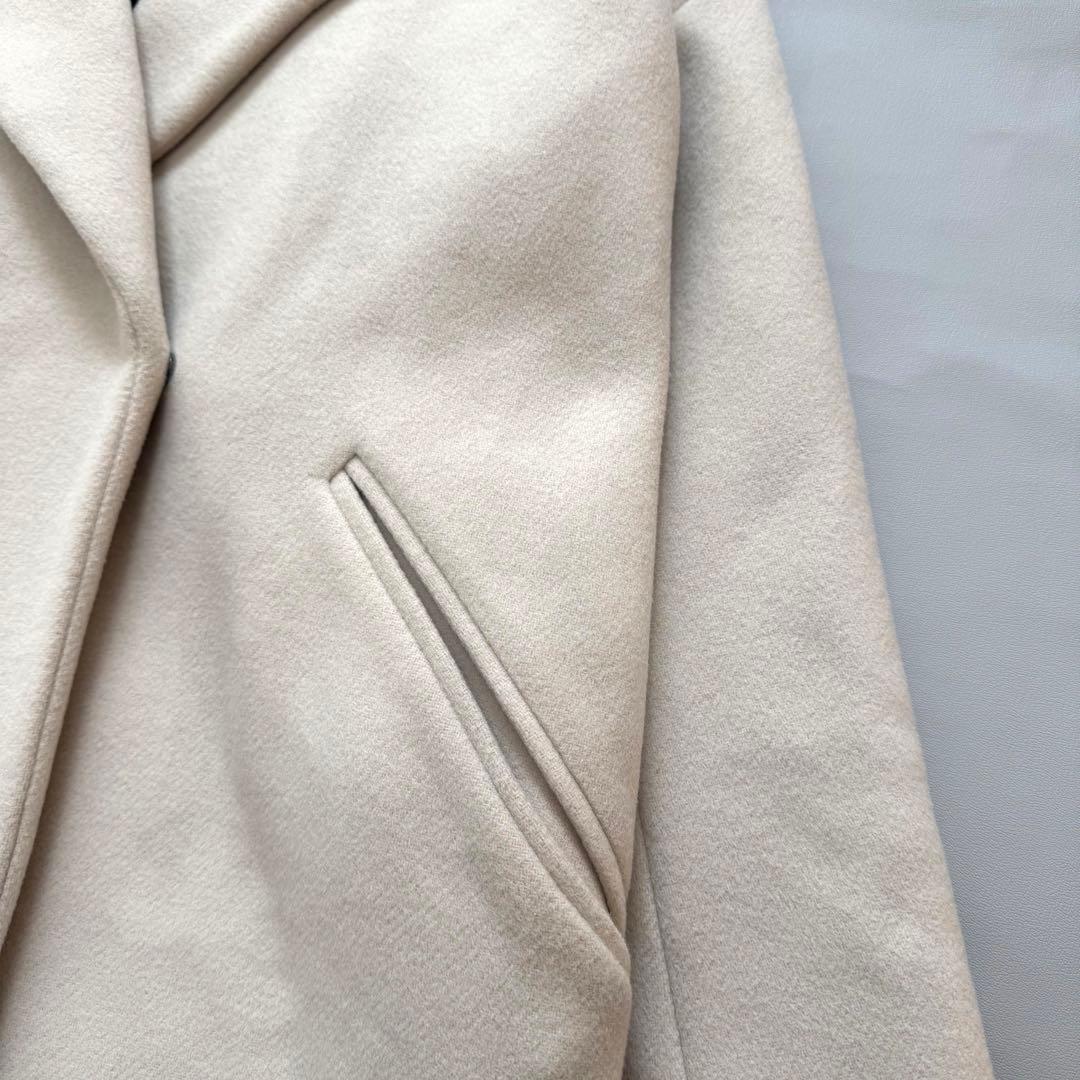 IENA イエナ マンテコ オーバーチェスターコート アイボリー ロング丈