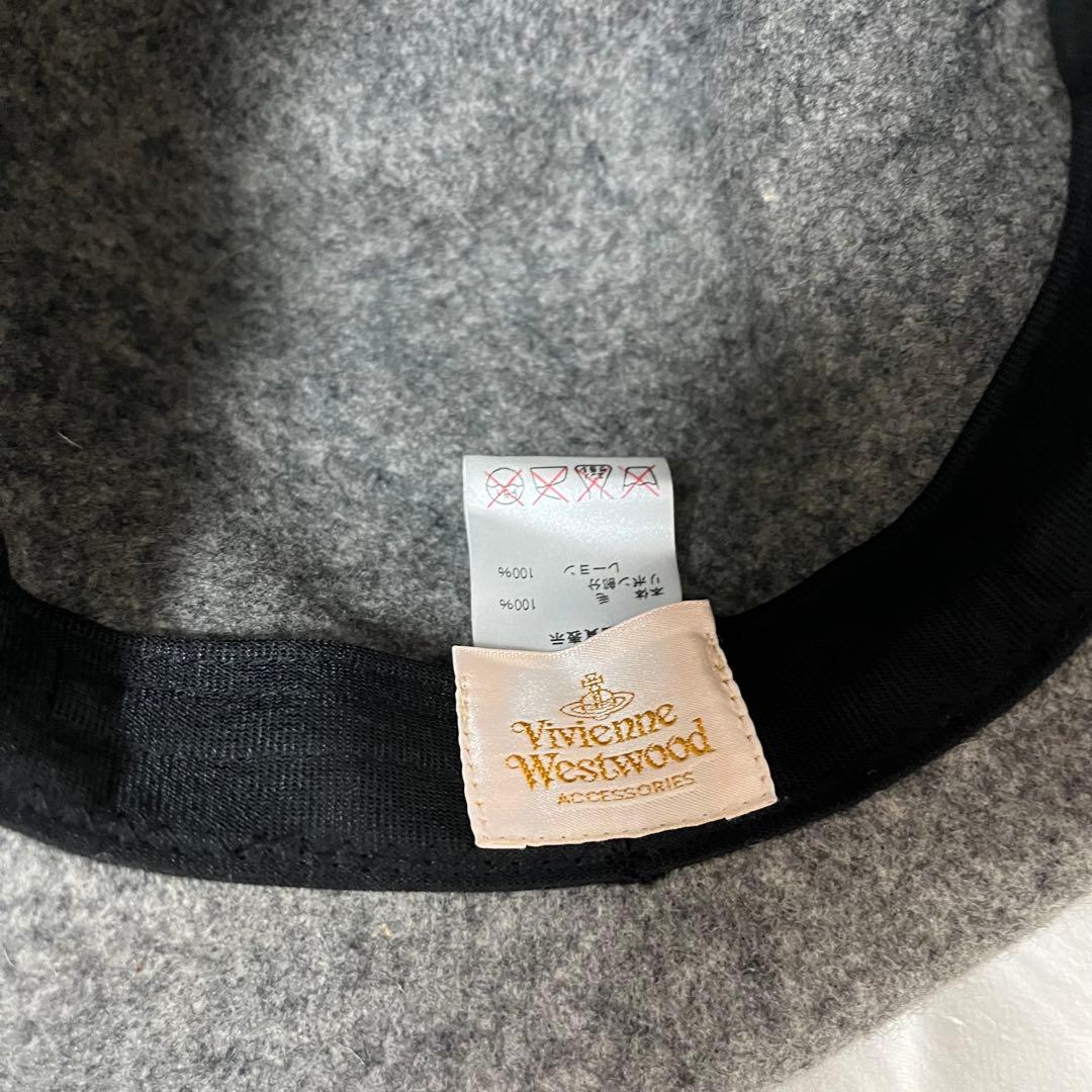Vivienne Westwood グレー ウールハット