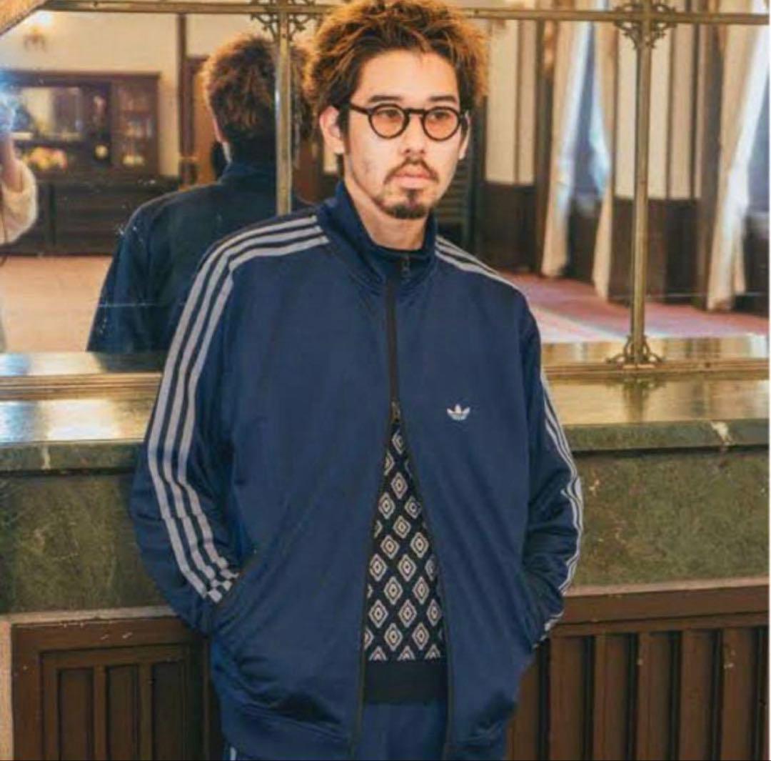 adidas Originals ベッケンバウアートラックジャケット ネイビー