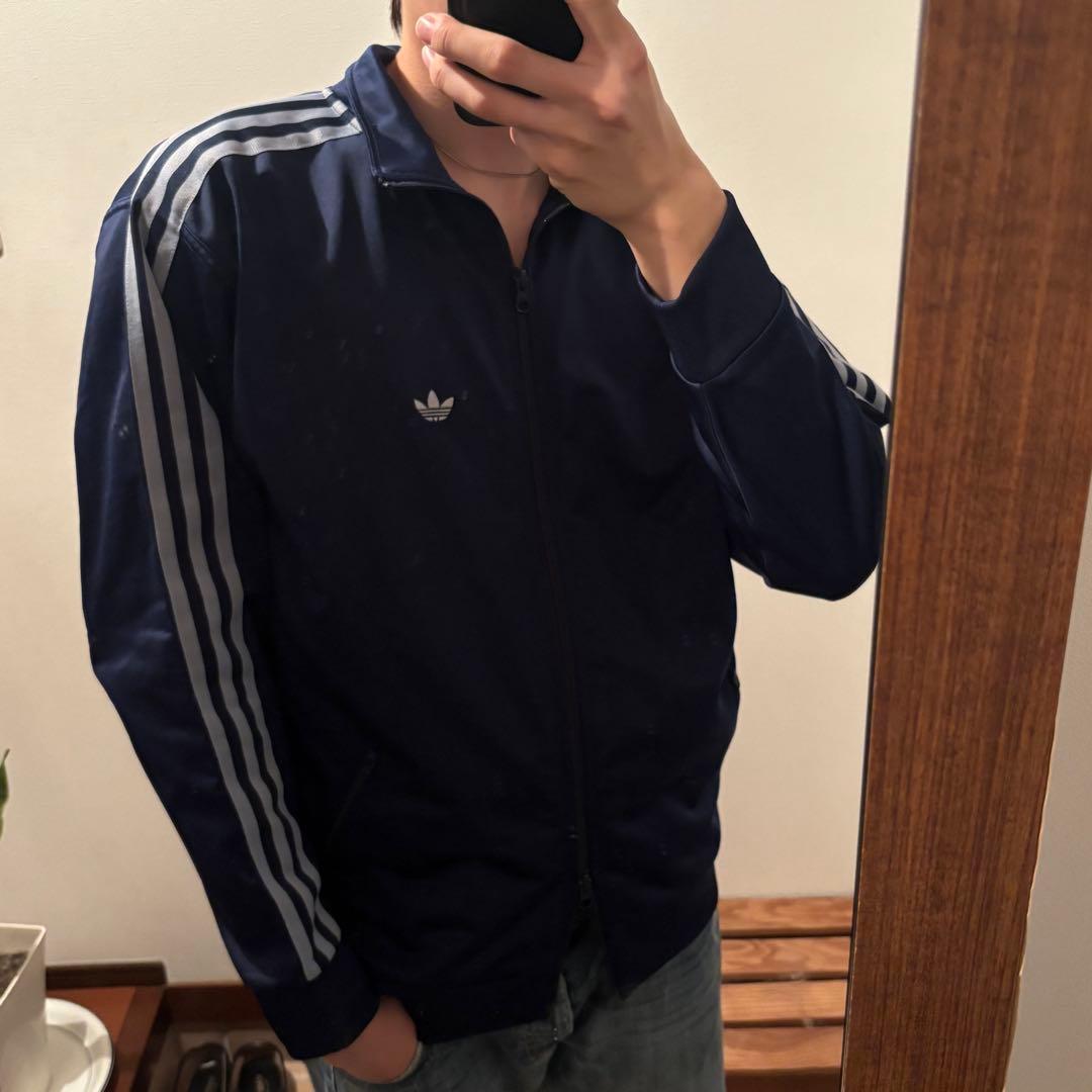 adidas Originals ベッケンバウアートラックジャケット ネイビー