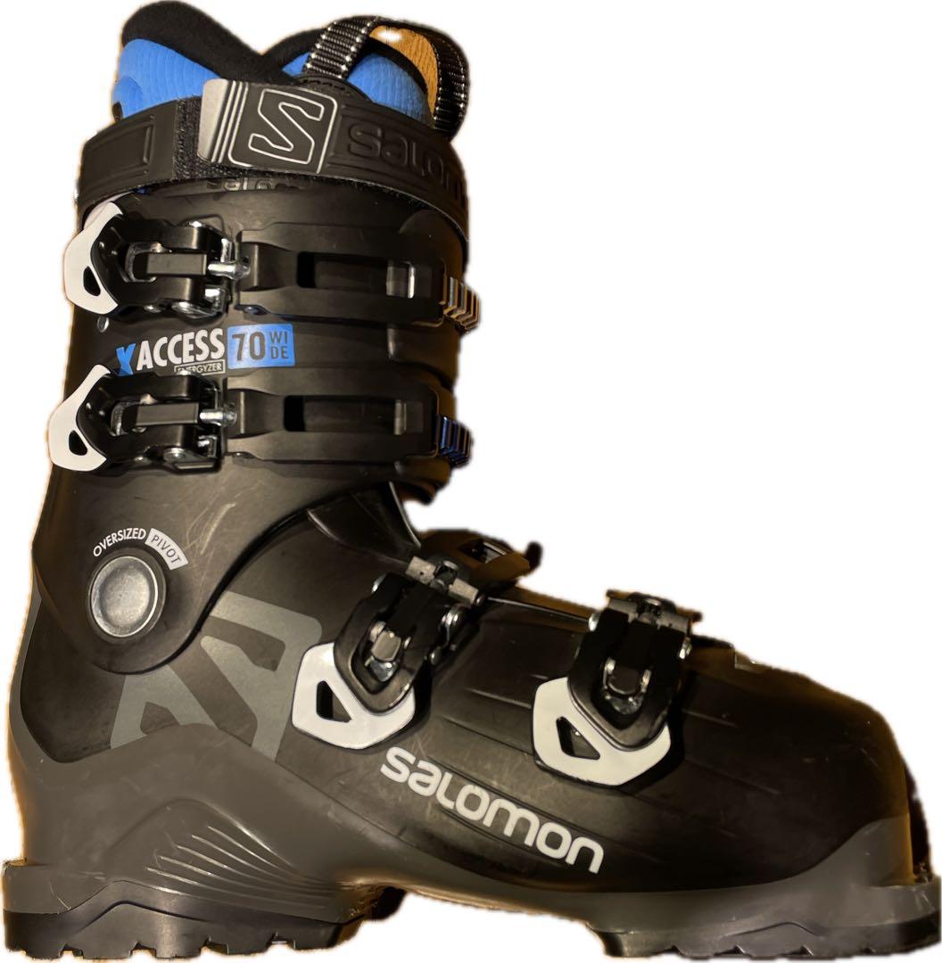【値下げ】幅広salomon XACCESS70 26.0-26.5cm初中級