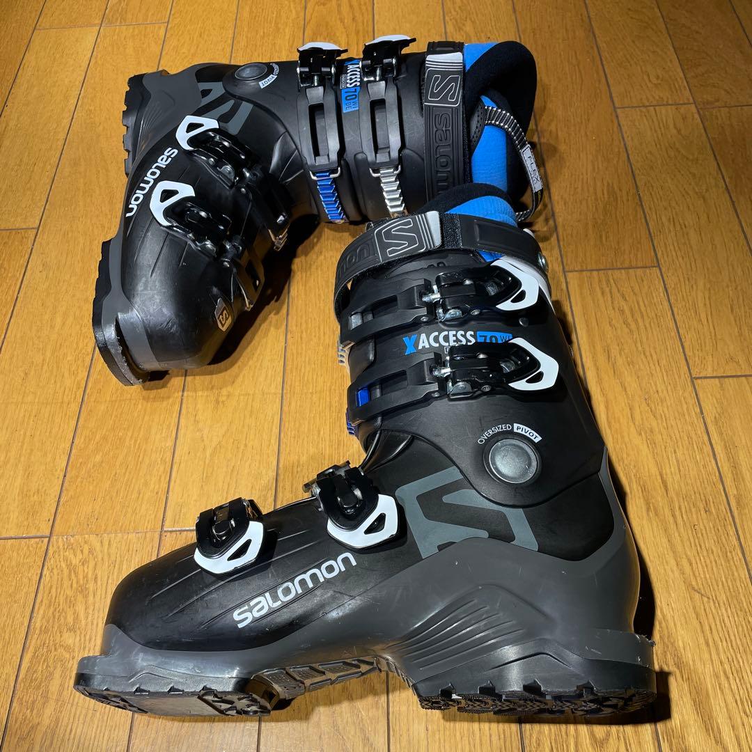 【値下げ】幅広salomon XACCESS70 26.0-26.5cm初中級
