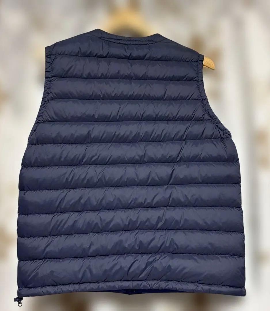 未使用 DANTON ネイビー ダウンベスト 36