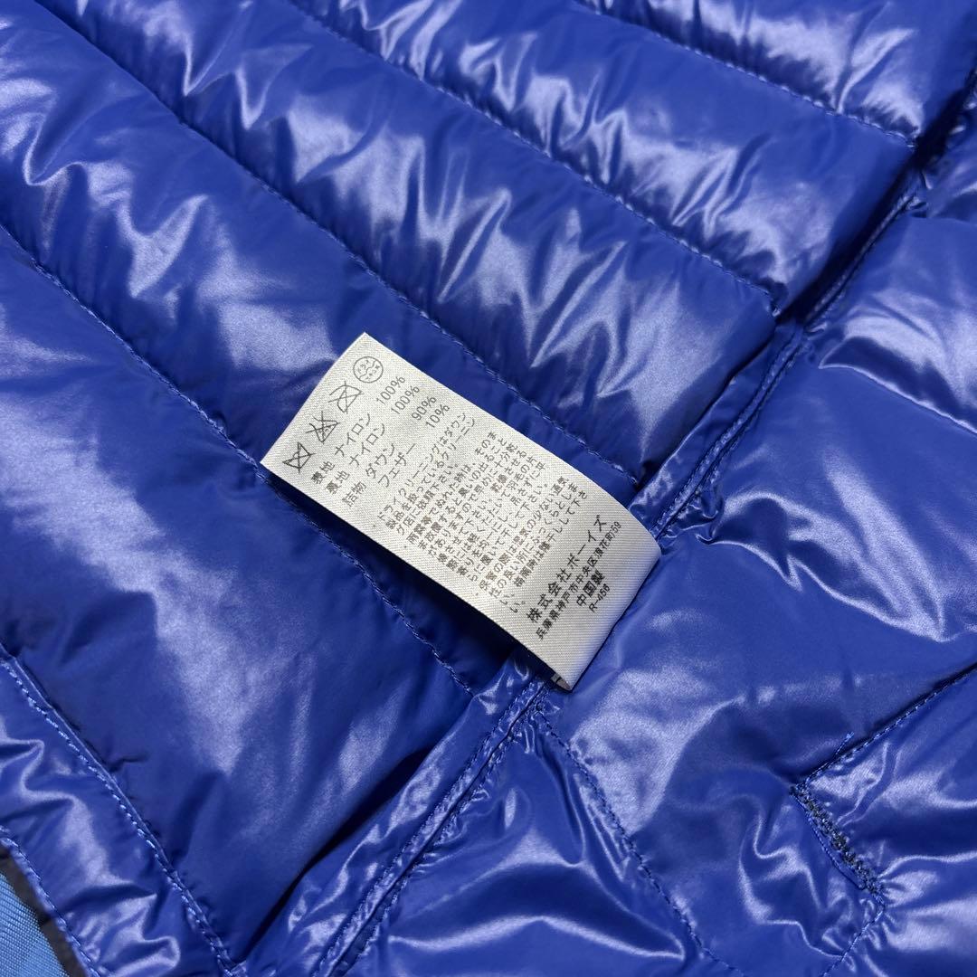 未使用 DANTON ネイビー ダウンベスト 36