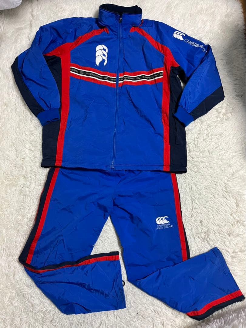 Canterbury セットアップ　ウインドブレーカー　ラグビー　上下　XL