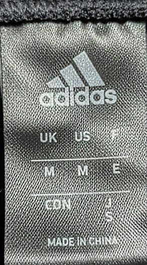 【adidas】 フルジップ スウェットパーカー 黒 3ストライプ S男女兼用