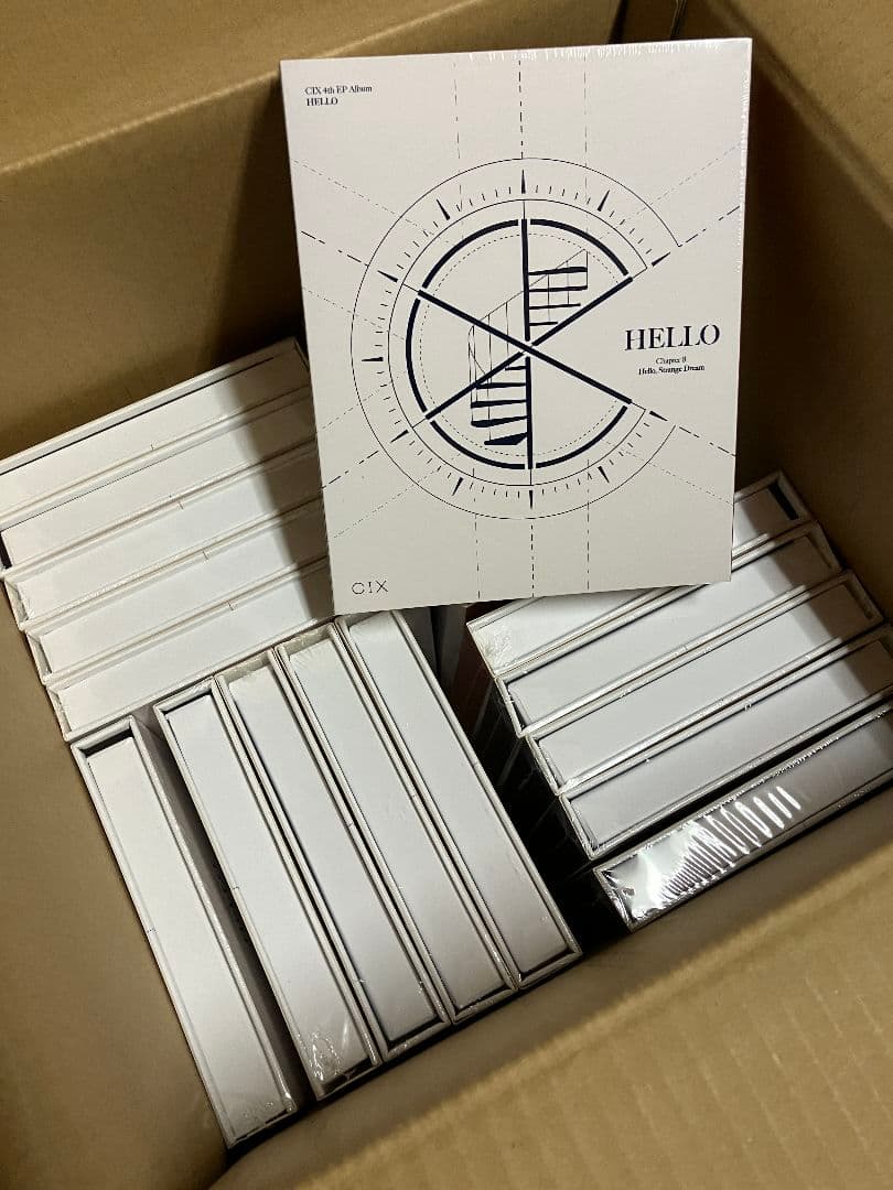 【新品未開封・まとめ売り】CIX / HELLO Chapter 0（紺20枚）