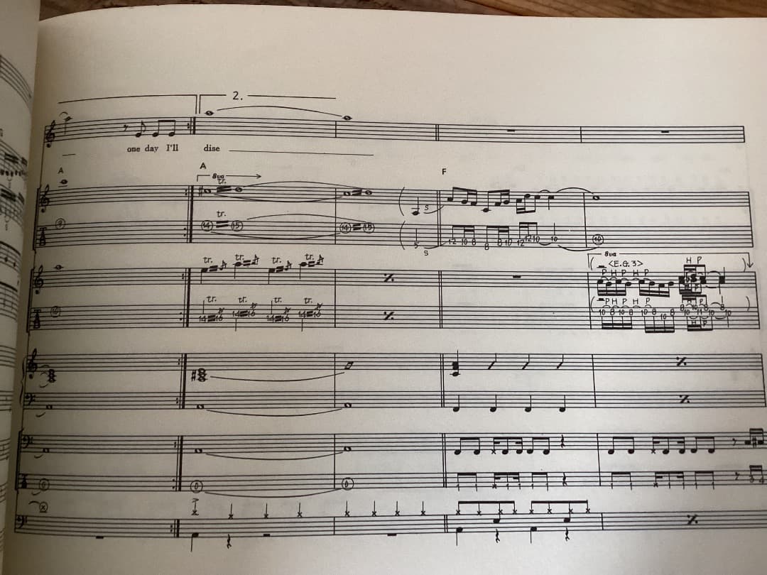 ★楽譜/フレディマーキュリー/MRバッドガイ/クイーン/タブ譜/バンドスコア