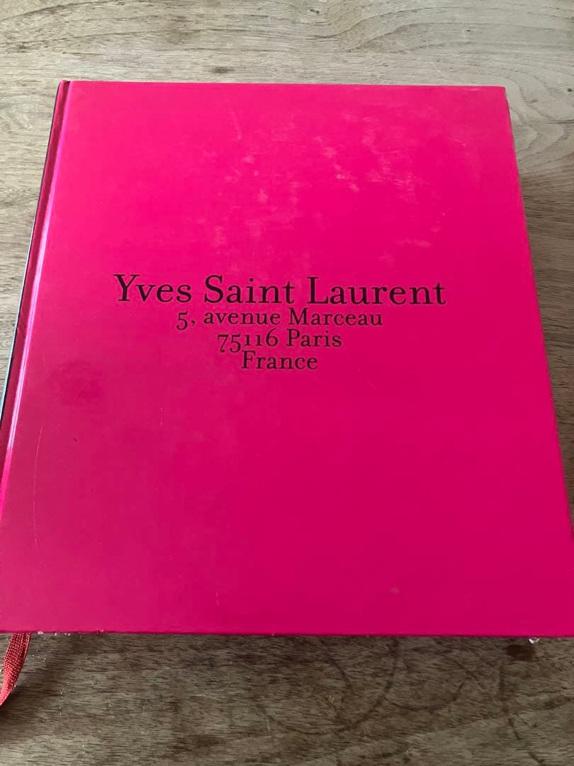 yves saint laurent David Teboul 写真集
