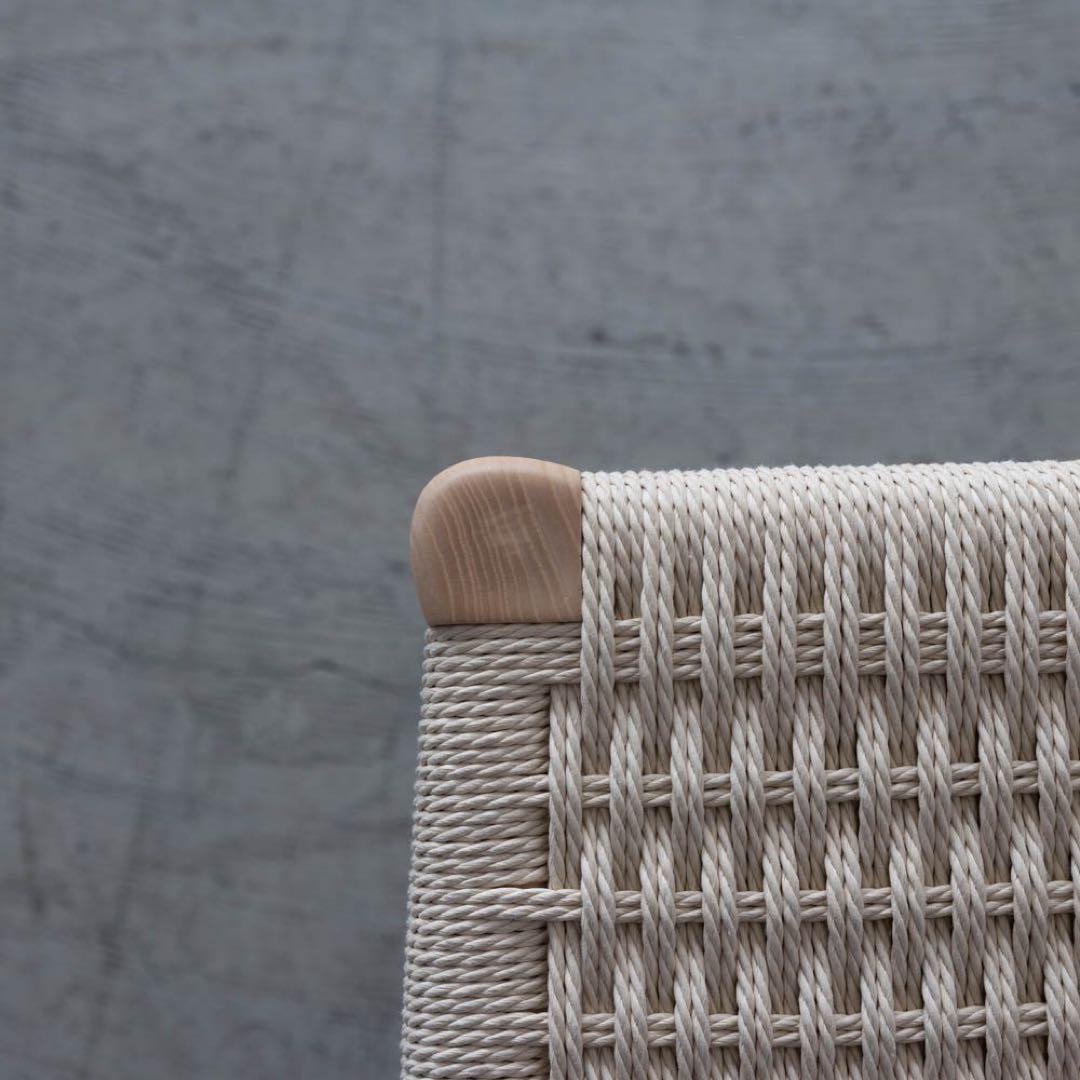 ダイニングチェア　ペーパーコード　アッシュ材