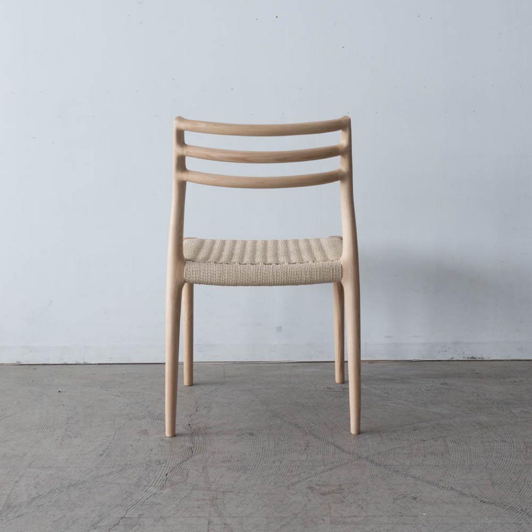 ダイニングチェア　ペーパーコード　アッシュ材