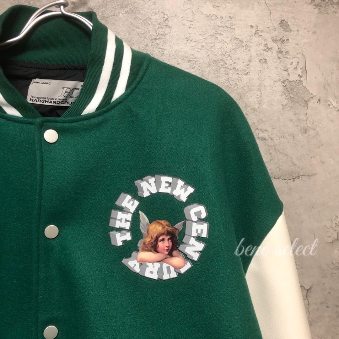 【新品未使用】HARSH AND CRUEL エンジェルジャケット グリーン L