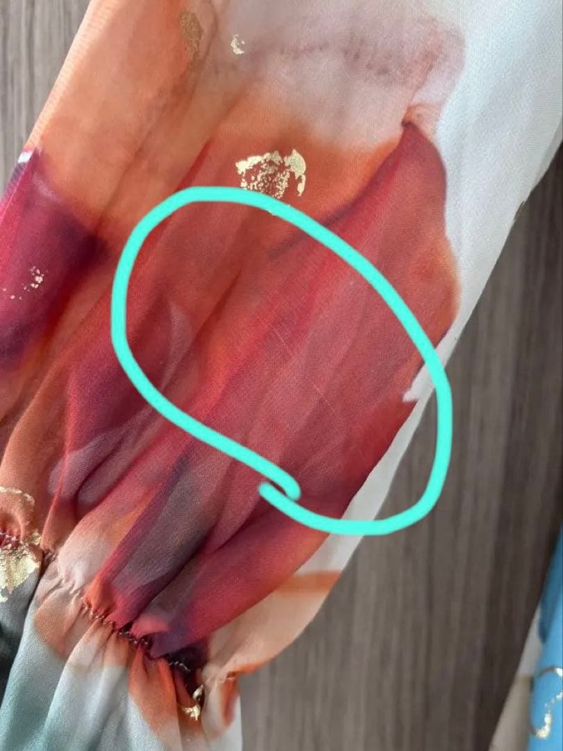 ワンピース AMERI UNDRESSED AMELIA INK ART DRESS