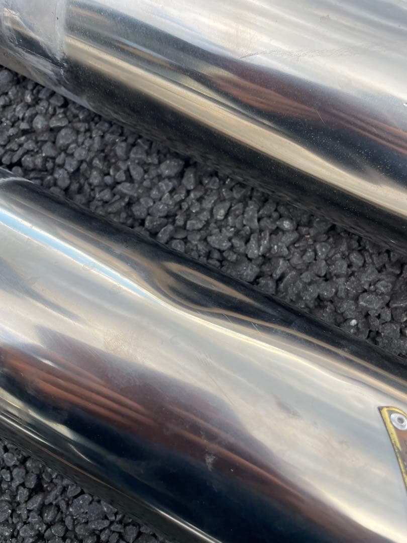 t*様 CB1300SF アールズギア ワイバン チタン2本出しマフラー フルエ