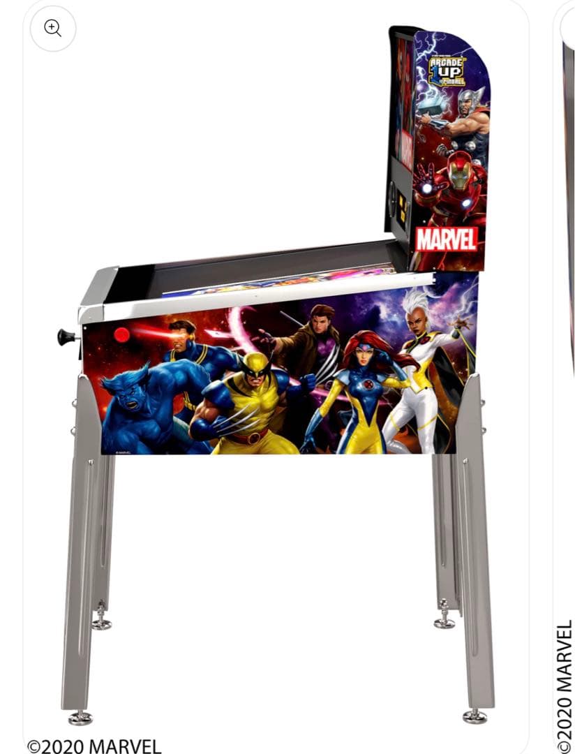 【期間限定出品】　arcade1up Marvel Pinball