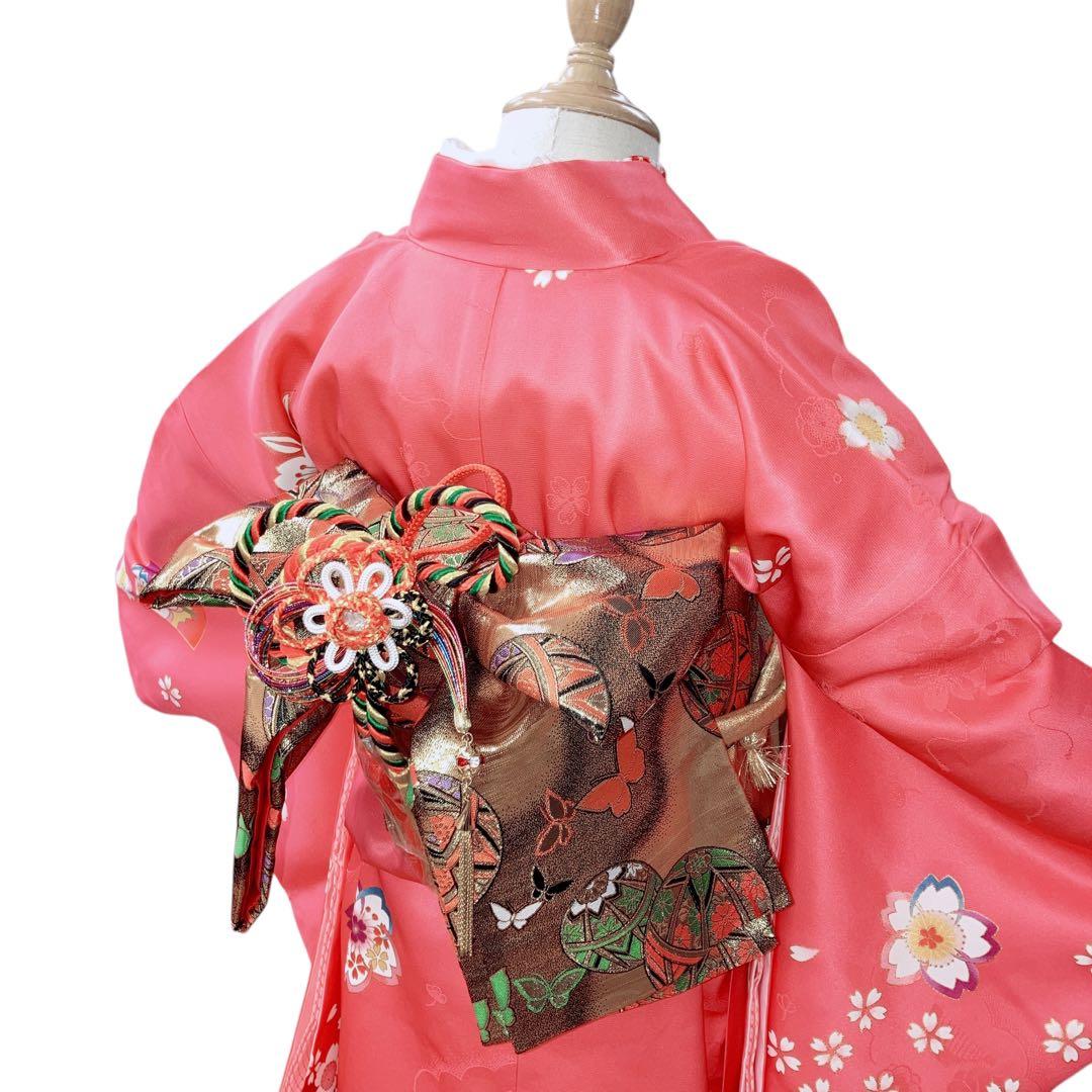 ◎mk-911　七五三　着物　襦袢　半衿　重ね衿　セット　女の子　10-16