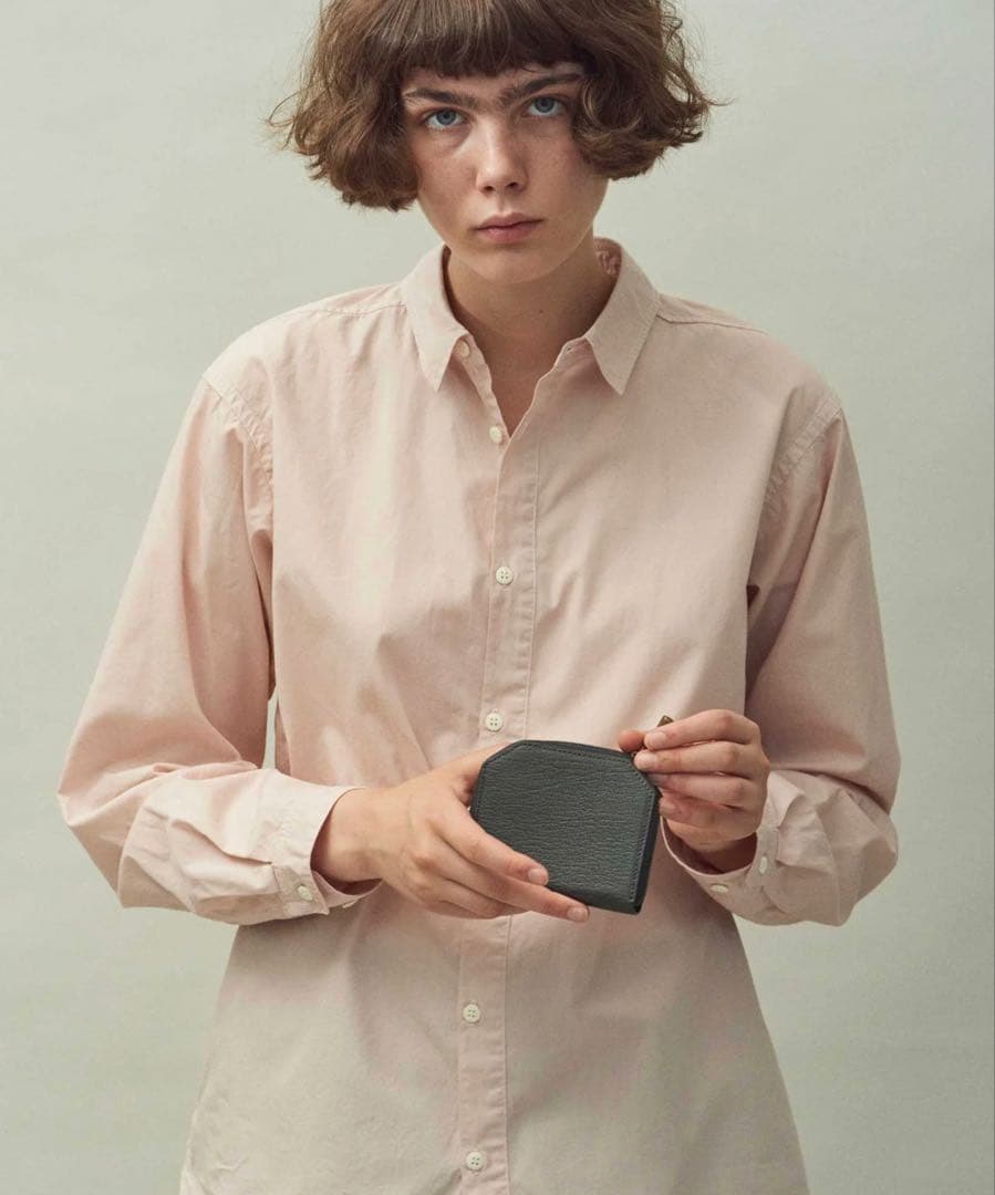 【POSTALCO】 ケトルジッパー ウォレット シン ブラック