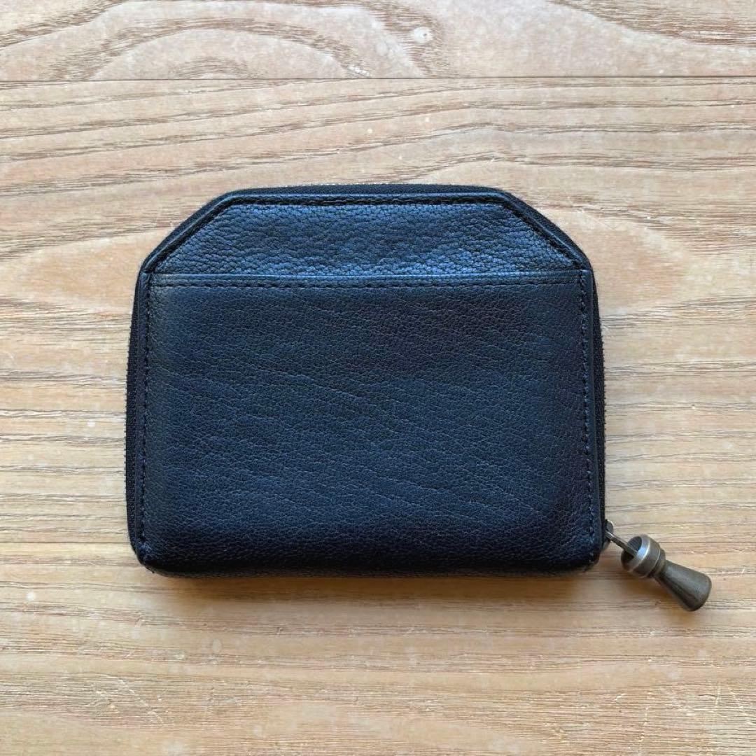 【POSTALCO】 ケトルジッパー ウォレット シン ブラック