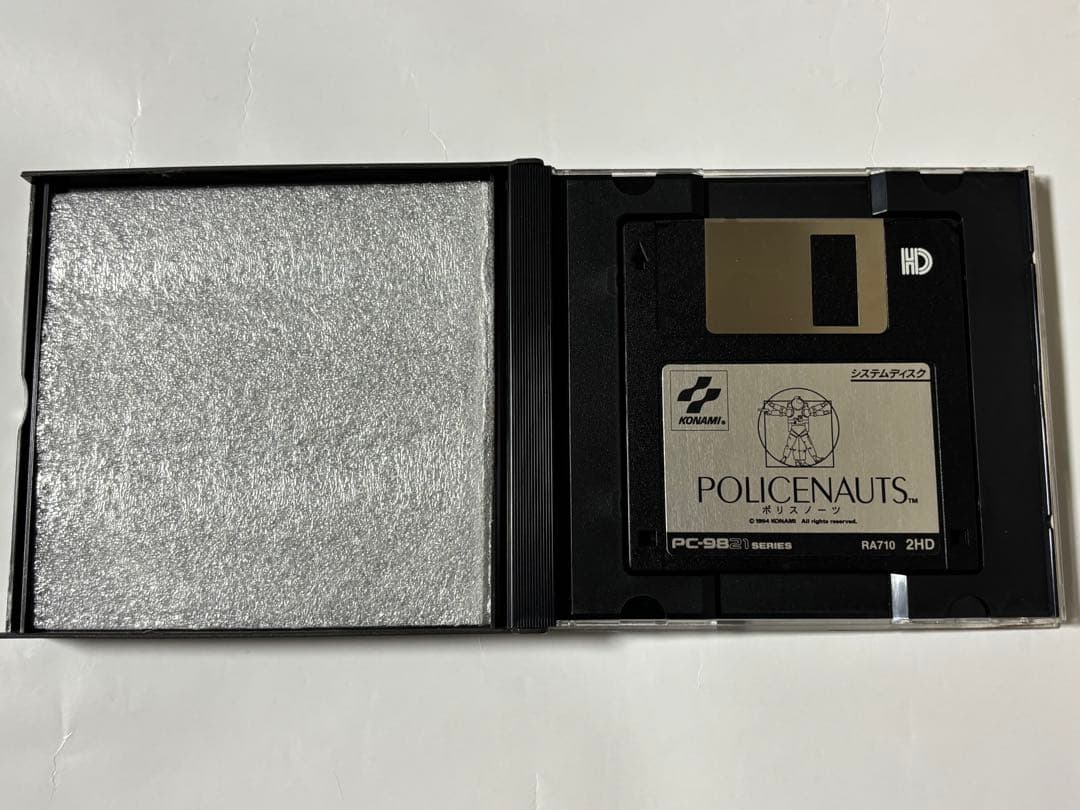 【希少品】POLICENAUTS ポリスノーツ PC-9821 KONAMI