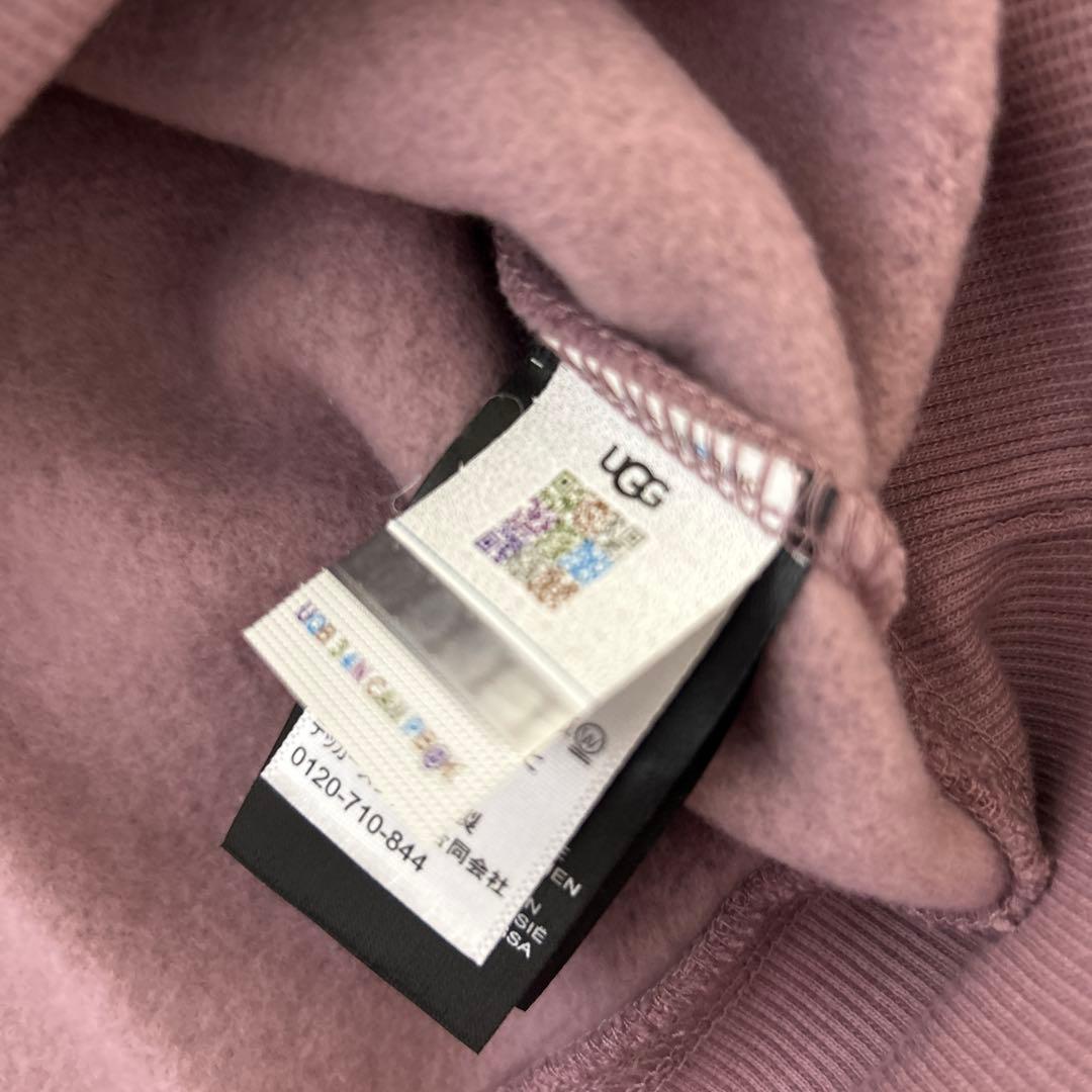 UGG ピンク ロゴ スウェット XS